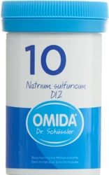 Omida Nr10 Natrium sulfuricum Tablette 12 D