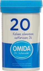 Omida Nr20 Kalium aluminium sulfuricum Tablette 6 D