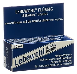 Lebewohl flüssig