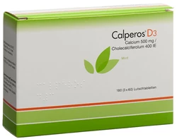 Calperos D3 Lutschtablette mint