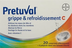 Pretuval Grippe und Erkältung C Brausetablette