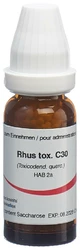 Omida Rhus toxicodendron Globuli 30 C