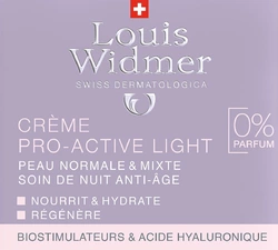 Louis Widmer Creme Pro Act Light ohne Parfum