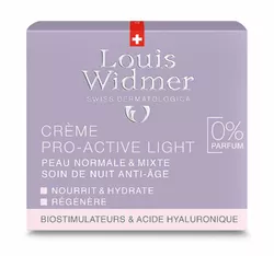 Louis Widmer Creme Pro Act Light ohne Parfum
