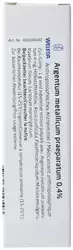 WELEDA Argentum metallicum praeparatum Salbe 0.4 %