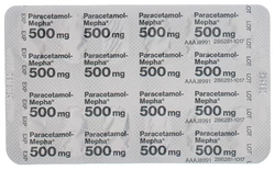 Paracetamol-Mepha Filmtablette 500 mg