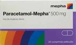 Paracetamol-Mepha Filmtablette 500 mg