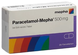 Paracetamol-Mepha Filmtablette 500 mg