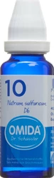 Omida Nr10 Natrium sulfuricum Dilution 6 D