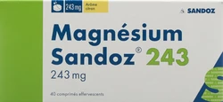 Magnesium Sandoz Brausetablette 243 mg