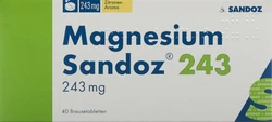 Magnesium Sandoz Brausetablette 243 mg