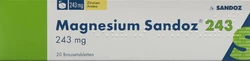 Magnesium Sandoz Brausetablette 243 mg