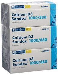 Calcium D3 Sandoz Pulver 1000/880