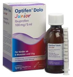 Optifen Dolo Junior Suspension 100 mg/5ml