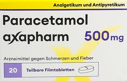 Paracetamol axapharm Filmtablette 500 mg