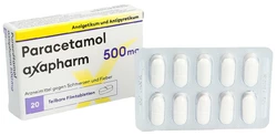 Paracetamol axapharm Filmtablette 500 mg