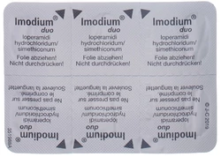 Imodium Duo (Simeticon 125 mg/133 mg) Tablette