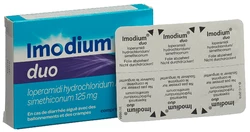 Imodium Duo (Simeticon 125 mg/133 mg) Tablette