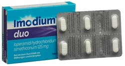 Imodium Duo (Simeticon 125 mg/133 mg) Tablette