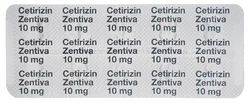 Cetirizin Zentiva Filmtablette 10 mg