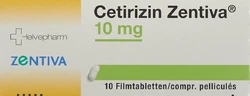 Cetirizin Zentiva Filmtablette 10 mg