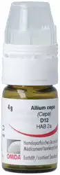 Omida Allium cepa Globuli 12 D mit Dosierhilfe