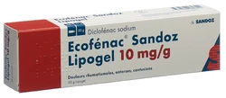 Ecofenac Sandoz Lipogel 10 mg/g