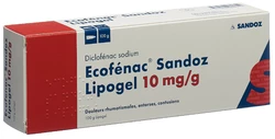 Ecofenac Sandoz Lipogel 10 mg/g
