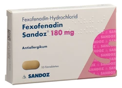 Fexofenadin Sandoz cpr pell 180 mg