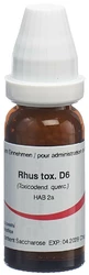 Omida Rhus toxicodendron Globuli 6 D