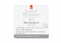 Louis Widmer Remederm Gesichtscreme UV20 ohne Parfum