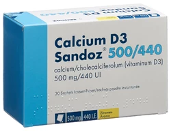 Calcium D3 Sandoz Pulver 500/440