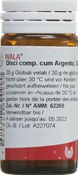 Wala Disci comp. cum Argento Globuli