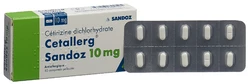 Cetallerg Sandoz Filmtablette 10 mg