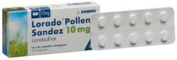 Lorado Pollen Sandoz Tablette 10 mg