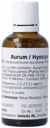 WELEDA Aurum/Hyoscyamus comp Dilution