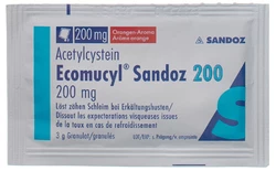 Ecomucyl Sandoz Granulat 200 mg