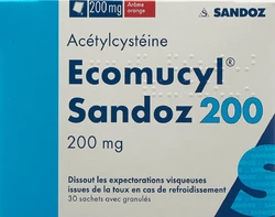 Ecomucyl Sandoz Granulat 200 mg