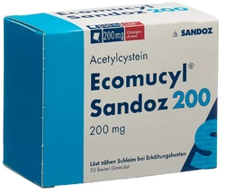 Ecomucyl Sandoz Granulat 200 mg