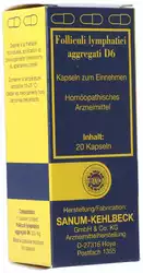 SANUM Folliculi lymphatici aggregati Kapsel 6 D