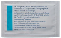Ecomucyl Sandoz Granulat 600 mg