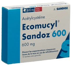 Ecomucyl Sandoz Granulat 600 mg