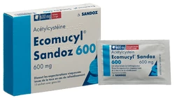 Ecomucyl Sandoz Granulat 600 mg
