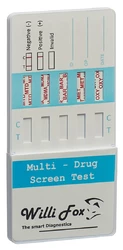 Willi Fox Drogentest Multi 10 Drogen Urin