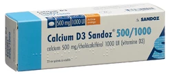 Calcium D3 Sandoz Kautablette 500/1000