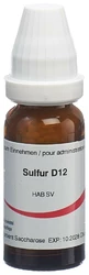 Omida Sulfur Globuli 12 D