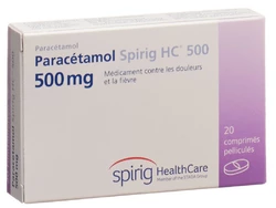 Paracetamol Spirig HC Filmtablette 500 mg