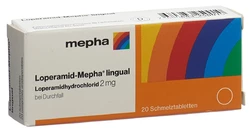 Loperamid-Mepha lingual Schmelztabl 2 mg