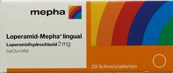 Loperamid-Mepha lingual Schmelztabl 2 mg