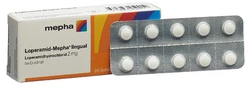 Loperamid-Mepha lingual Schmelztabl 2 mg